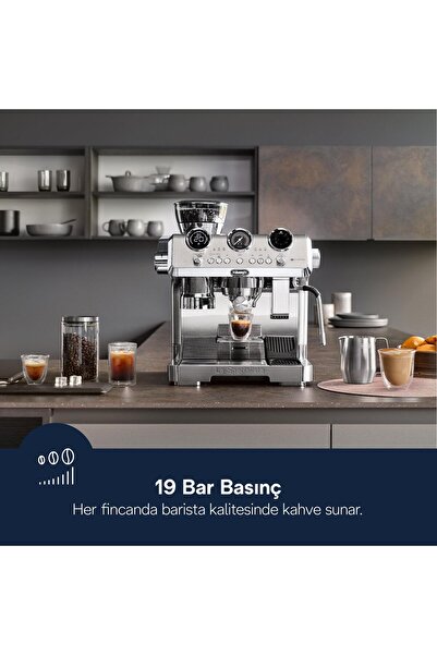 DELONGHİ LA Specialista Maestro EC9885.M Manuel Barista Tipi Espresso Kahve Makinesi