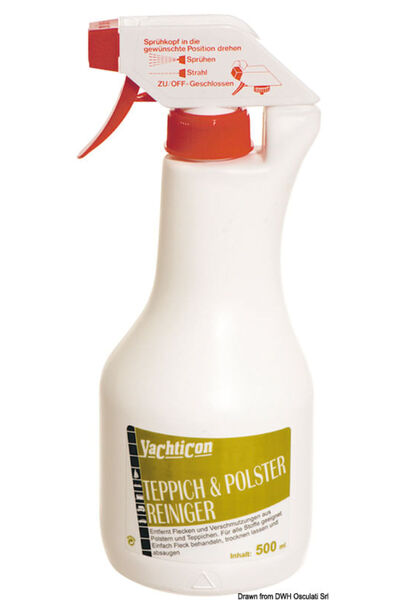Yachticon Λύση για την απομάκρυνση μούχλας από χαλιά