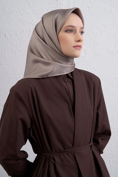 Armine Silk Scarf 9415D (Twi̇ll)-08
