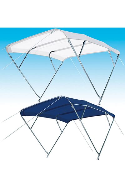 GFN Bimini blue/white for roll-bar