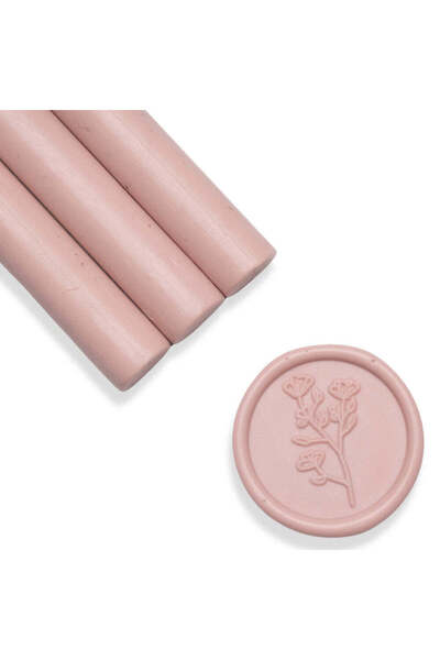 ARTIZAAR Set 5 batoane ceara, roz pudrat, mat, 1.1 x 13 cm, ceara pentru sigi...