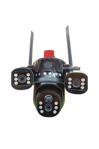 Generic 4G+Wi-Fi Wireless Solar Security Camera, 4K Full HD, Color Night Vision, Human Detection