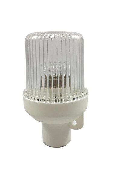 Genel Markalar Tekne Tepe Lambası. Boru Başlı. 360 Derece Beyaz. 12V Seyir Fe...