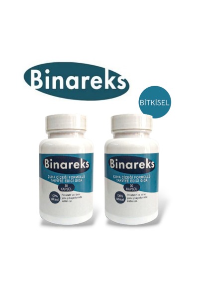 Binareks 30'lu Pro Caps Doğal İçerikli Bitkisel Takviye X 2 Adet