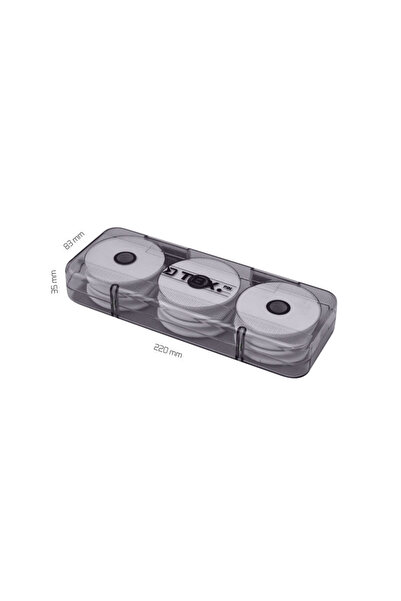DELPHİN Cutie rigidă + 6 role EVA pentru suporturi 22x8.3x3.5cm