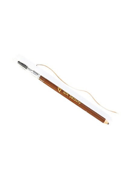 IDA Beauty Double-Sided Wooden Eyebrow Pencil -Smudge-Proof, Cruelty-Free (Vanu Dyck Brown, 1.3g)