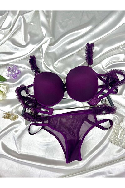 Elora مجموعة حمالة الصدر المبطنة من موديل برينسيس