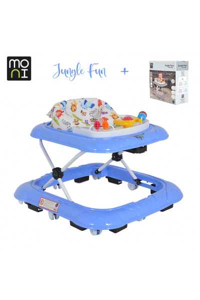 Moni Prewalker with interactive panel Jungle Fun Plus Blue