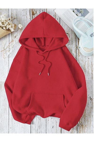 COHERENT Unisex Men/Women Colorful You Custom Printed Cotton Oversize Hooded Sweatshirt