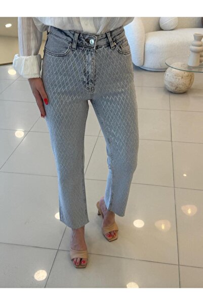 Şulenin Butiği FULL TAŞLI LİKRALI MELBORNE JEAN
