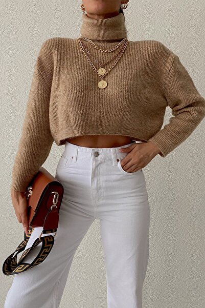 beeke Blugi albi pentru femei cu picioare largi talie înaltă Pantaloni din denim Palazzo Jean