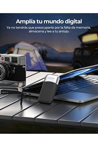 Orico 1TB External SSD, Portable Solid State Drive up to 2000MB/s (M20)
