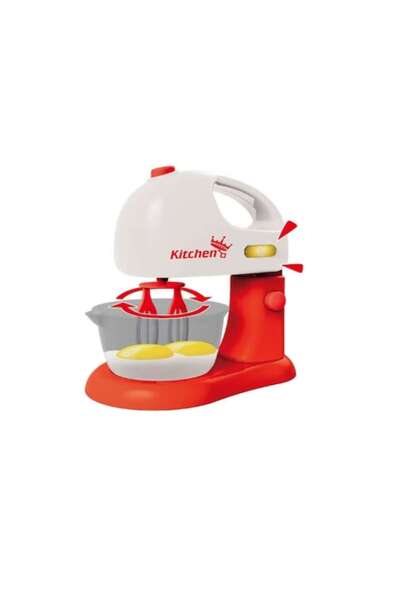 Jumbo Mixer cu bol de jucarie cu batoane rotative, lumina si sunete de functionare