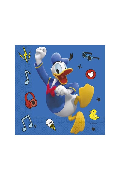 donald duck Set 20 Napkins Donald Duck