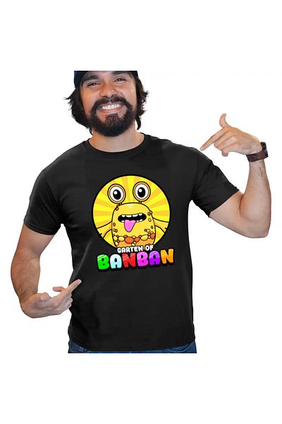 OEM Men's T-Shirt Banban's Garden Yellow Mars