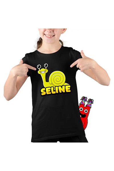 OEM Banban Seline Snail Kids Girls T-Shirt