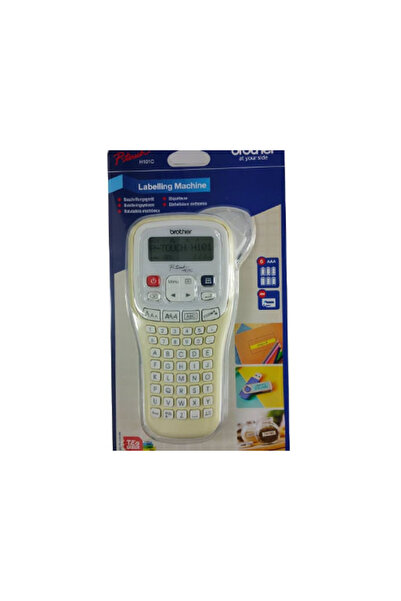 Brother P-Touch H101C Handheld Labelling Print Machine System + Tape + Batteries
