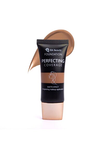 IDA Beauty كريم أساس سائل جلام إت! | لمسة نهائية غير لامعة، خفيف الوزن | حلال، خالٍ من القسوة (لولا، ٣٥ مل)