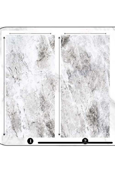 FLEXİBLE MERMER Esnek duvar kaplama(Doğal mermer %90)140x280cm banyo Wc mutfa...