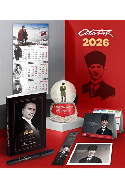 Halk Kitabevi Kişiye Özel 2026 Atatürk Gazi Paşa Ajanda-Sakarya Duvar Takvimi...
