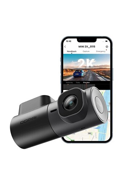 DDPAI MINI2X 2k Dash Cam 1440P Ön Kamera, 360° Dönebilen Lens, Gece Görüşü ve...