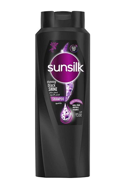 Sunsilk Shampoo Long Lasting Black Hair with Amla Pearl Protein and Vitamin E 700ml