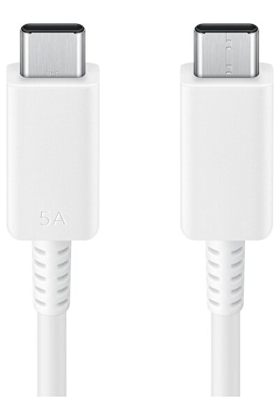 Samsung Type-C To Type-C 1.8m 45W Data ve Şarj Kablosu Beyaz