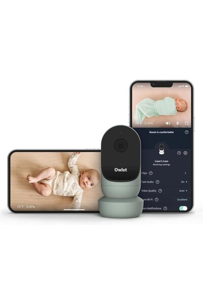 Owlet Cam Smart Video Baby Monitor with Video Camera and Audio