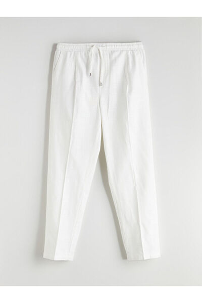 LC Waikiki Standard Fit Linen Look Men's Trousers