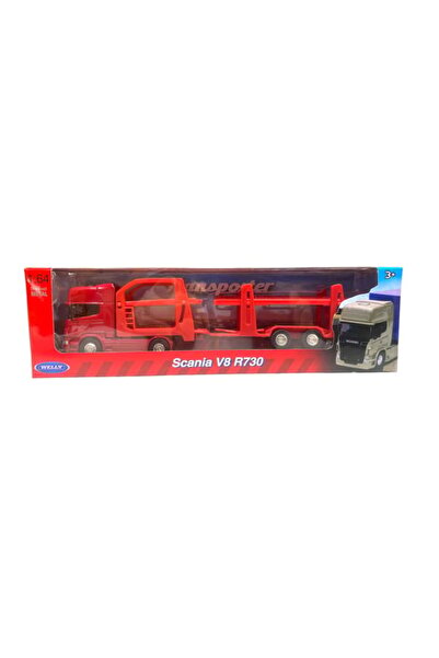 WELLY 1/64 Scania V8 R730 Transporter