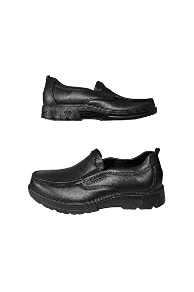 LUXTER Plastik İş Ayakkabısı Çok Hafif Çok Esnek Siyah Lastik Ayakkabı