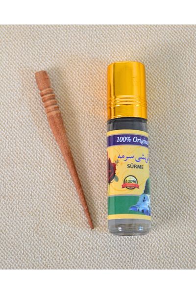 Bilenler 100% Natural Powder Applying + Wooden Applying Stick |   Traditional and Original Eye Sticking