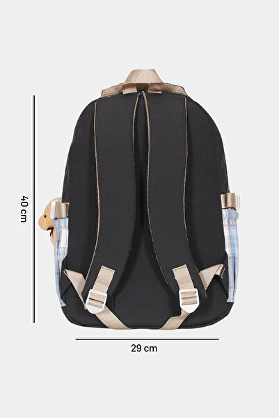 Relaxion Set of 3 Children's Primary School Bag Backpack with Pen Holder and Lunch Bag