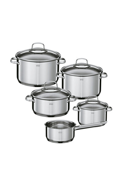rösle Set de oale de gătit, oțel inoxidabil, 5 piese, Rosle, Elegance