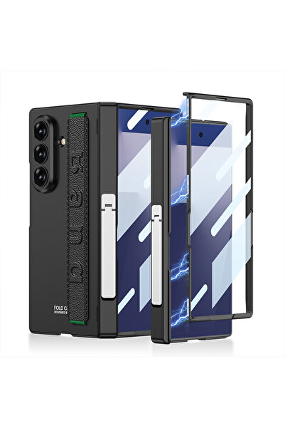 kılıffuarı Samsung Galaxy Z Fold 7 Kılıf Uyumlu Katlanabilir Şık Tasarım Darb...