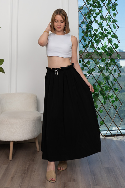 MissVina Fusta lungă cu puncte peste pilikaşe 6792