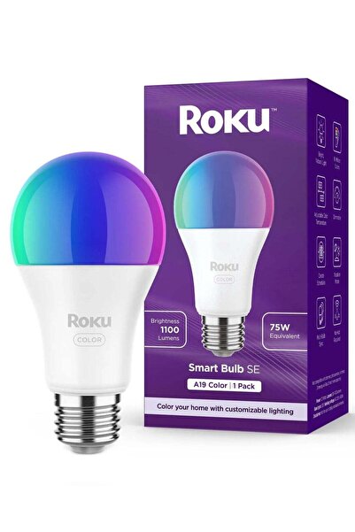 ROKU مصابيح الإضاءة الذكية (ملونة، عبوة واحدة)