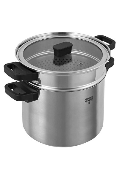 Kuhn Rikon Oală pentru paste cu capac, oțel inoxidabil, 6,5 litri, Kuhn Rikon, Locarno