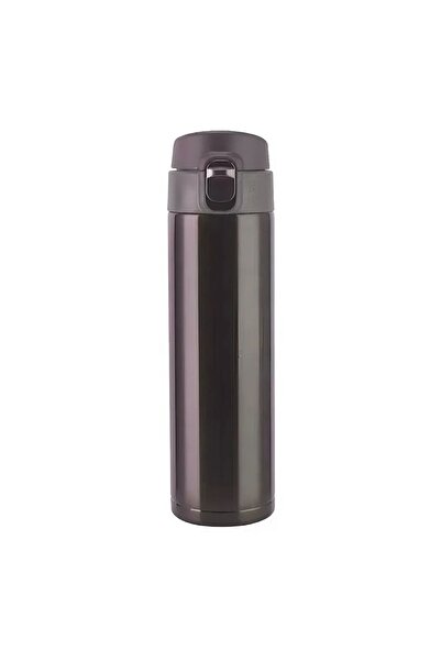 Sereia Steel Stainless Brown Thermos with Sealing Ring 500 ml - Brown - Sreiatesr8C87M-Kah