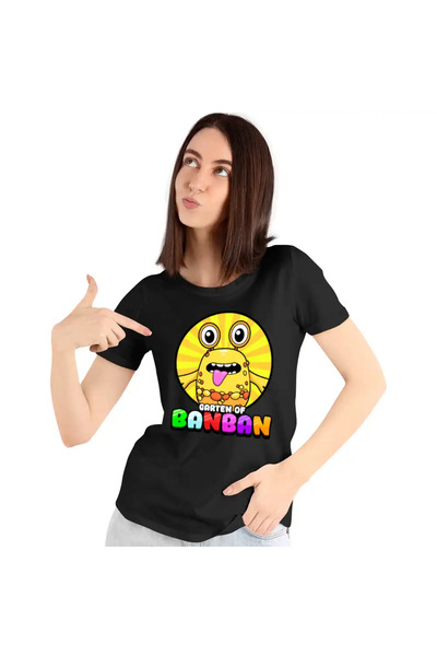 OEM Banban's Garden Women's T-Shirt Yellow Mars