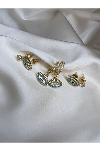 Roha Çelik Eyesore 6’lı Küpe Set