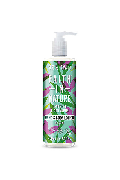 Faith In Nature Vegan body and hand lotion with lavender and geranium, Faith ...