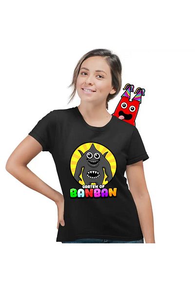 OEM Women's T-Shirt Banban Sharky-Clee Monster