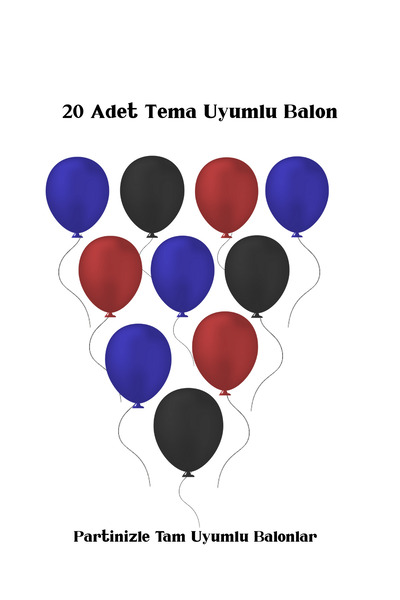 HAPPYLOOPPARTY بالون حفلة عيد ميلاد متوافق مع كل المفهوم