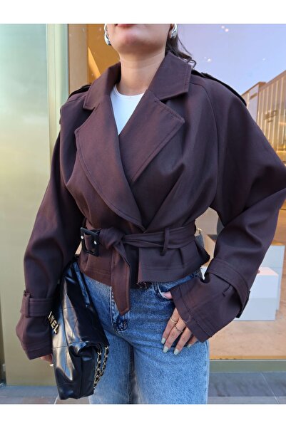 ESRAHELVACI Kuşaklı Kısa Trench