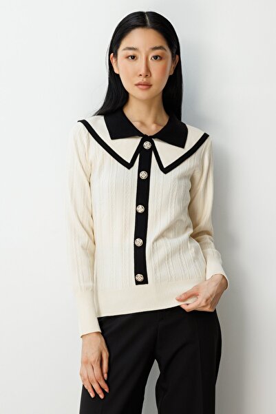 ON Buttoned Knitwear Sweater