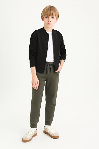 AHENGİM Αγόρι Basic Waffle Fabric Σχολικό Φούτερ Ak2432