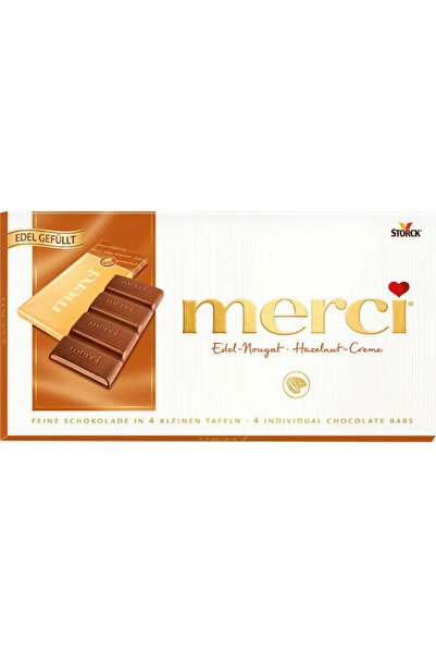 Merci Ciocolata cu umplutura de nuga 112g