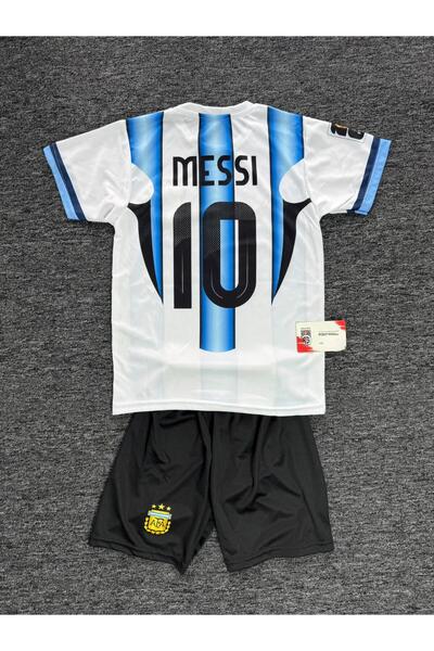 formenza Messi̇ 10 Arjant1N 2026 New Children's T-Shirt with Shorts