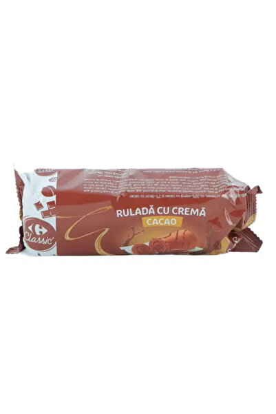 Carrefour Classic Ruladă cu cremă de cacao Carrefour Classic, 200 g
